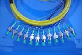 光辉光电FC 12芯束状尾纤 连接高效光通信网络的关键器件